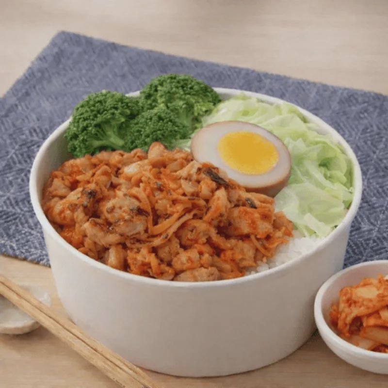 泡菜烤肉飯