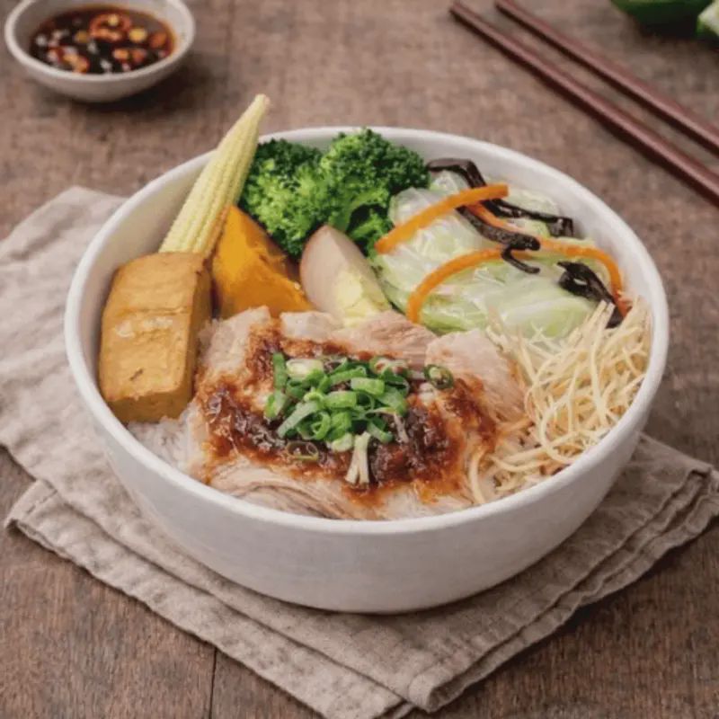 蒜泥松阪肉飯