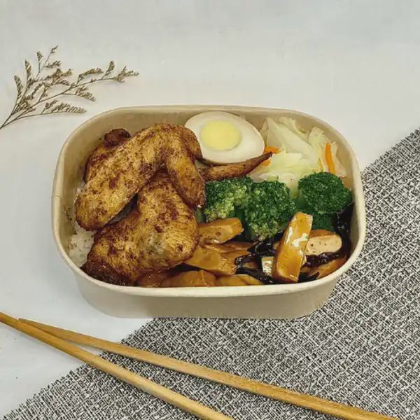 紐奧風烤翅飯
