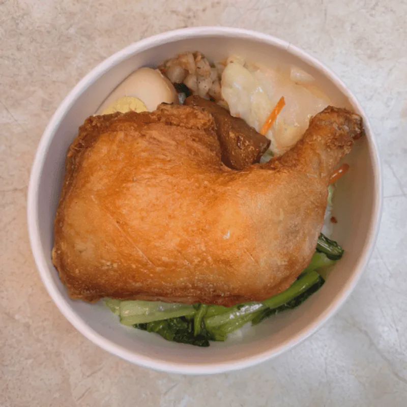 炸雞腿飯