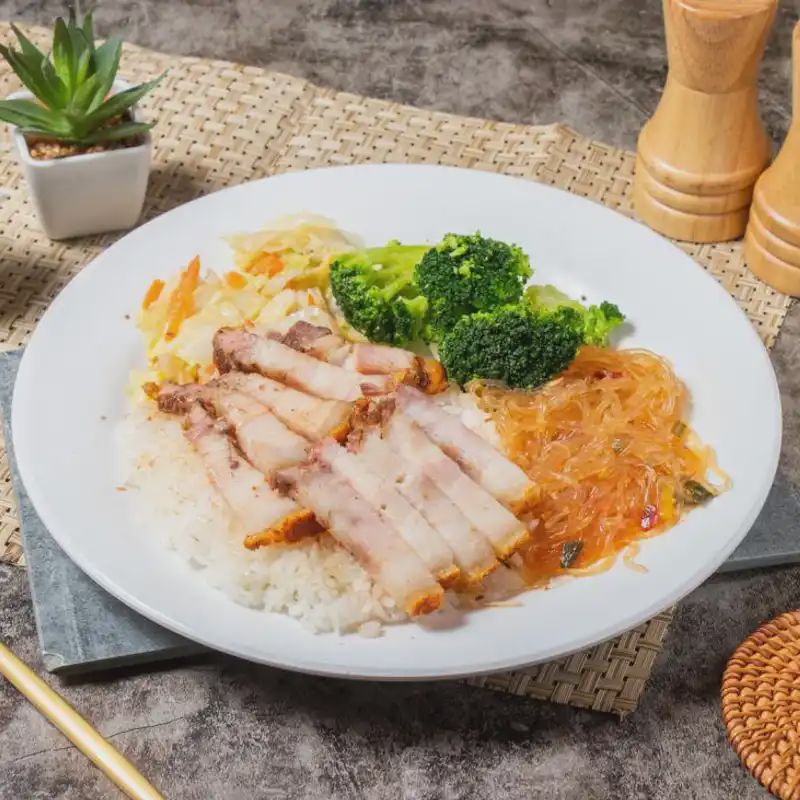 化皮燒肉飯