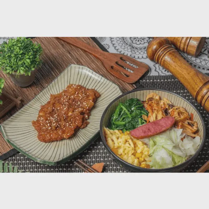滷厚切豬排飯