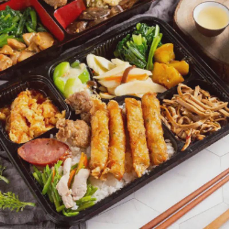 蝦捲飯