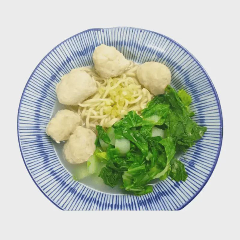 手工魚丸湯麵