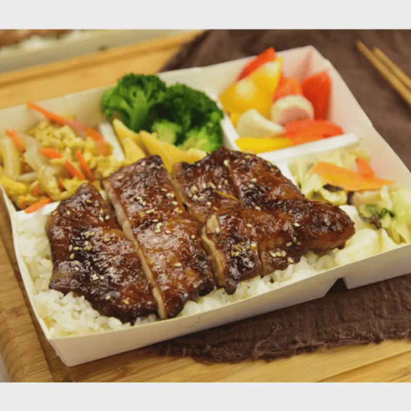 火烤雞腿飯