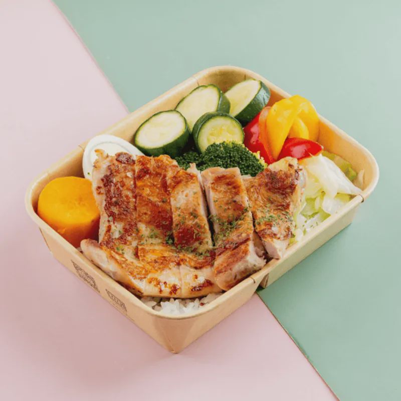 經典香煎雞腿排餐盒