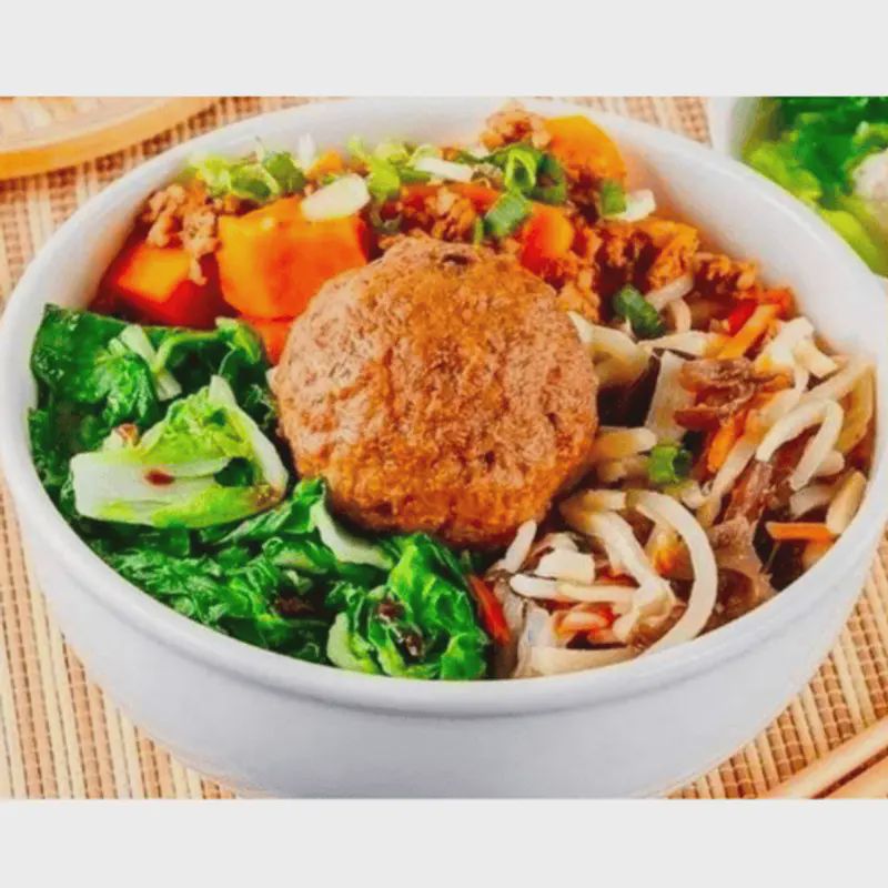 紅燒獅子頭飯