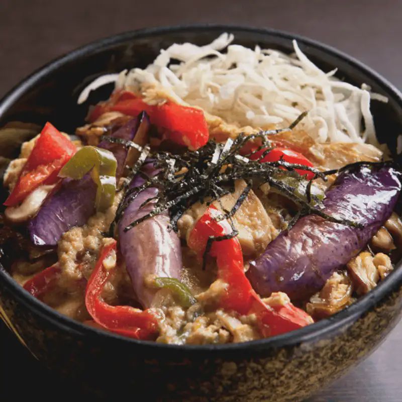 野菜丼飯