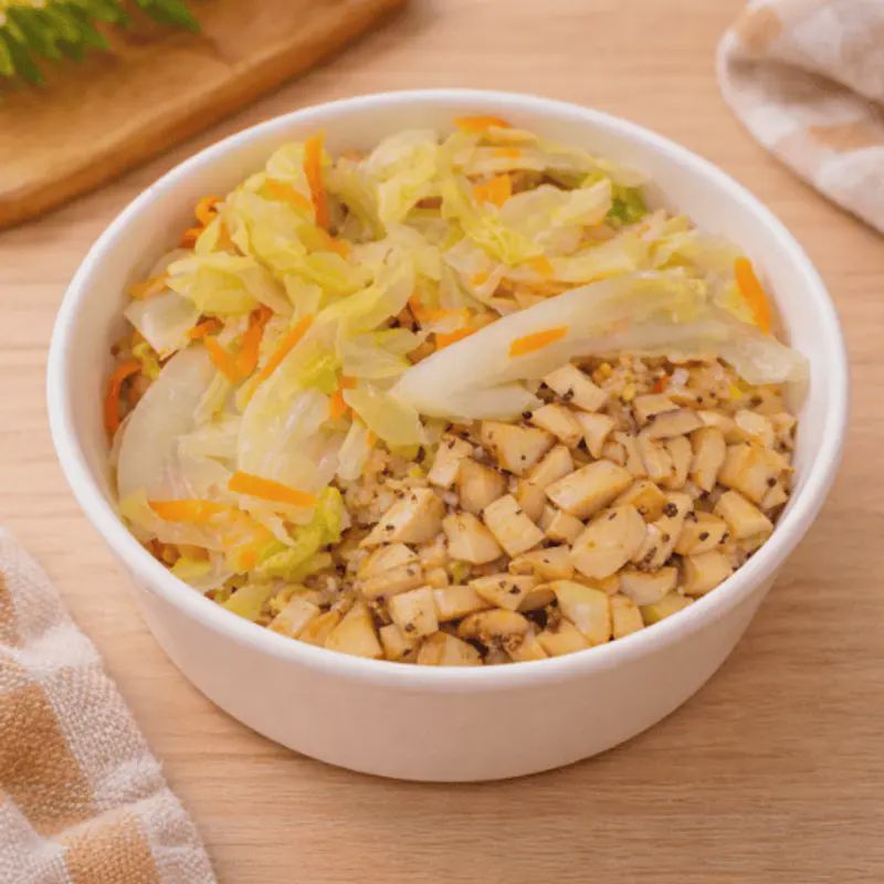 杏鮑菇蛋炒飯