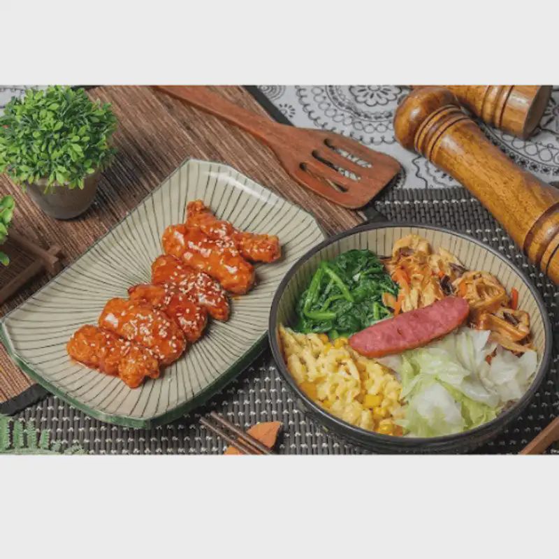 糖醋魚柳飯
