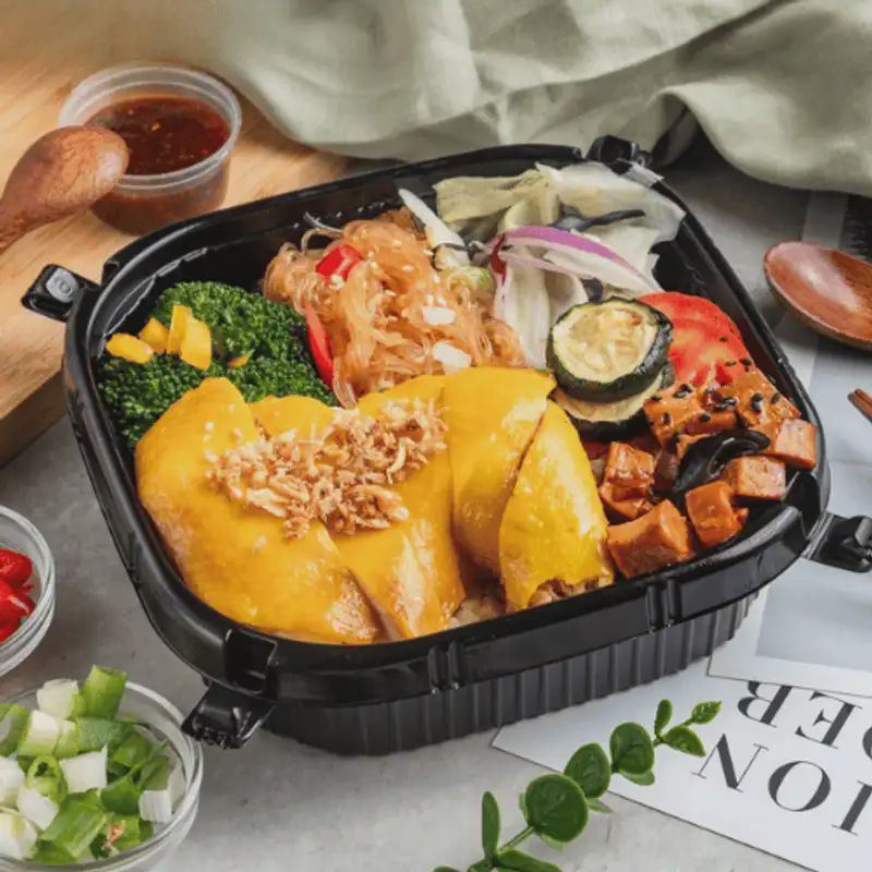 蒜油雞飯