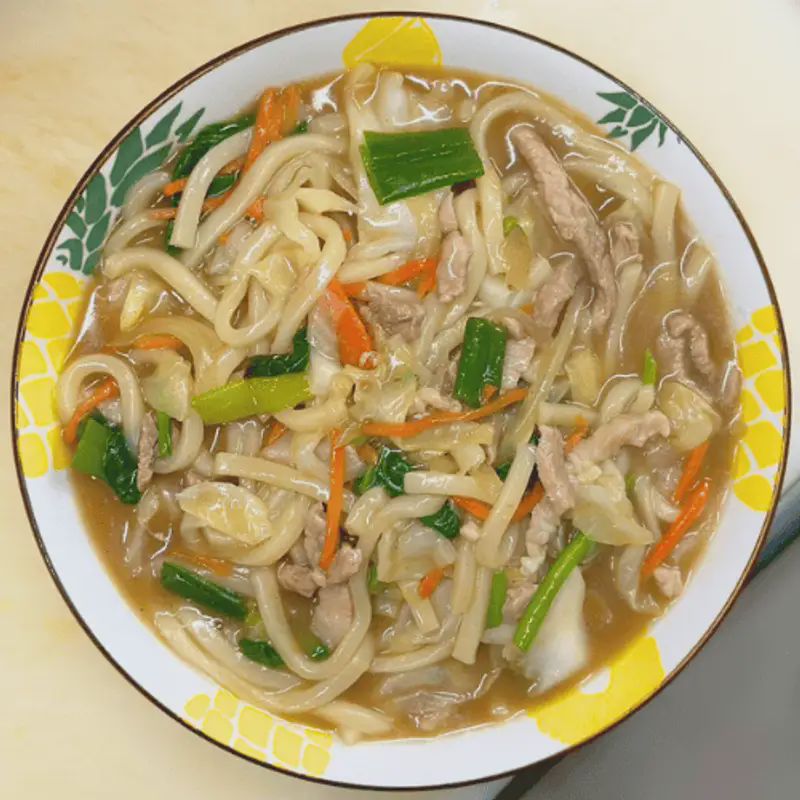 肉絲烏龍