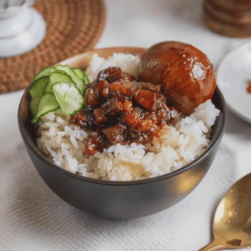 小滷肉飯加靈魂滷蛋