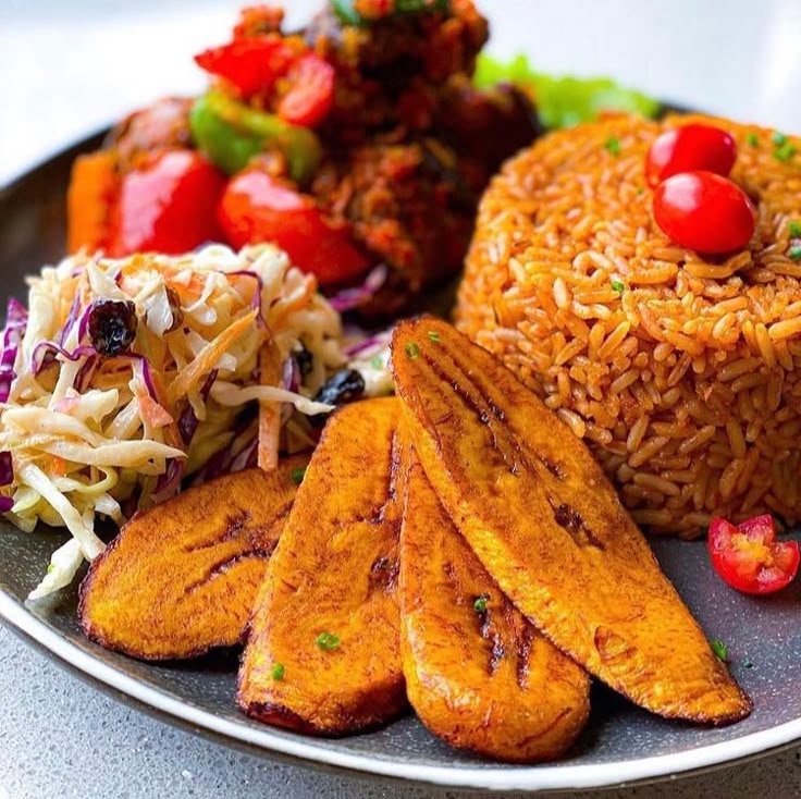 Ghanaian Cuisine - Ghana Jollof RIce