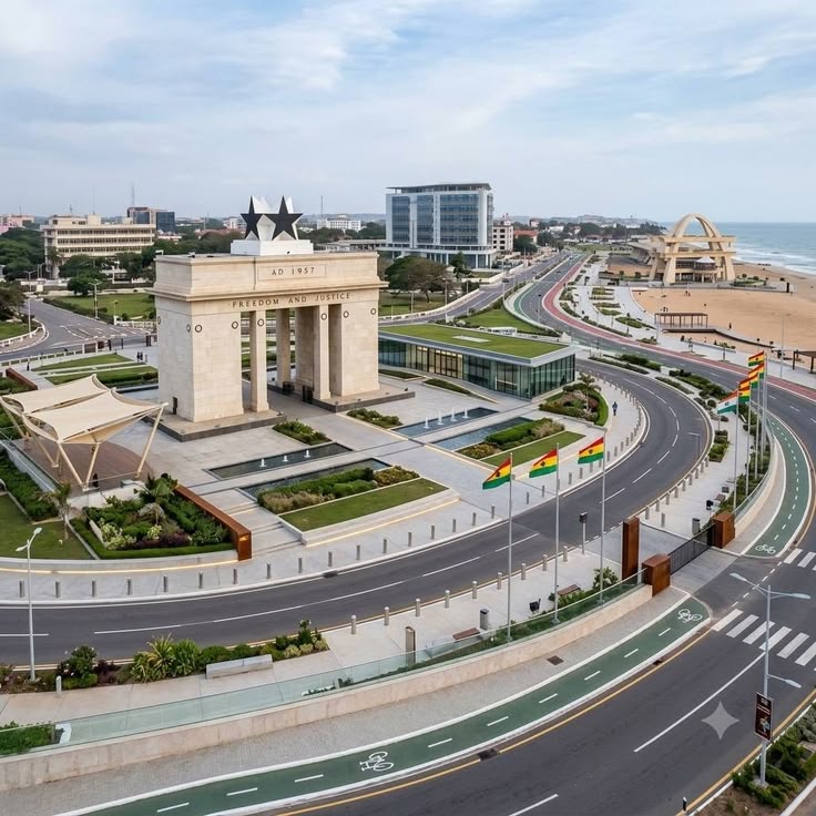 The Independence Square, Accra