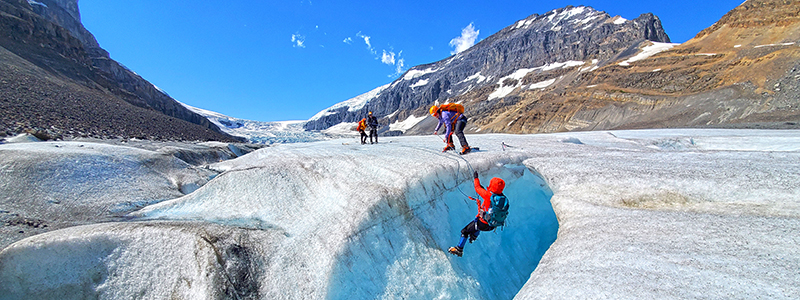 Beginner Mountaineering Course in the Canadian Rockies