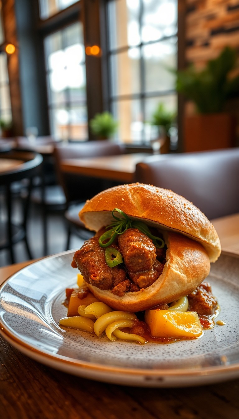 Broodje winterwarmte