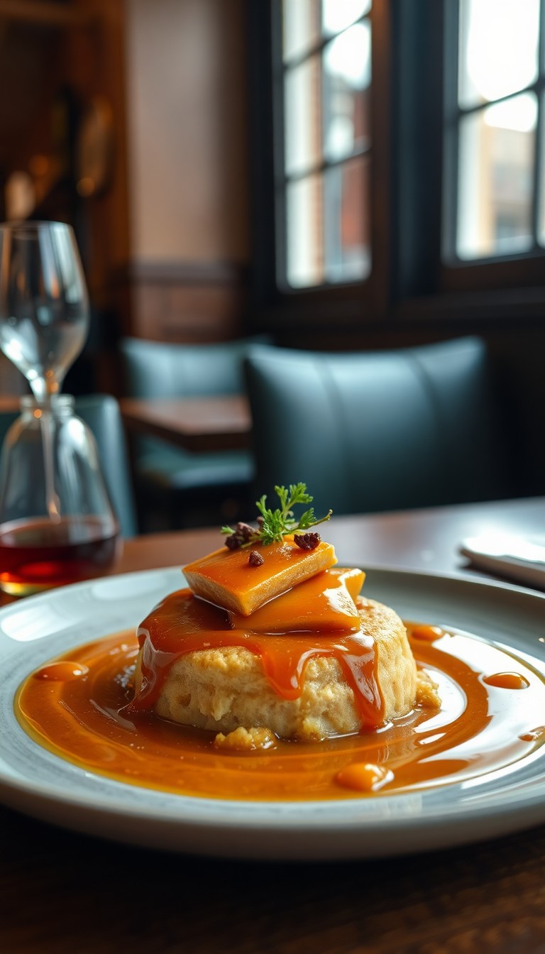 Knolselderij en gezouten caramel