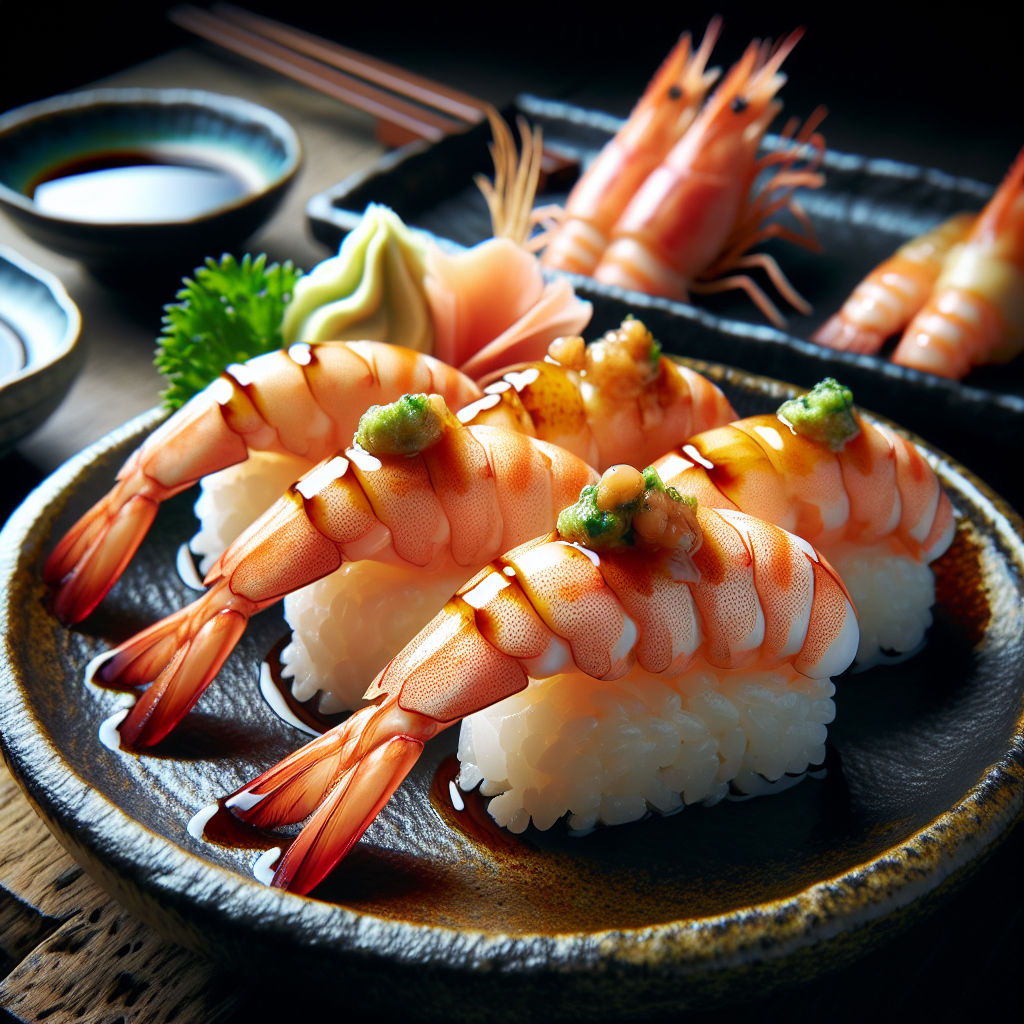 Nigiri Amaebi | Nigiri Sweet Shrimp