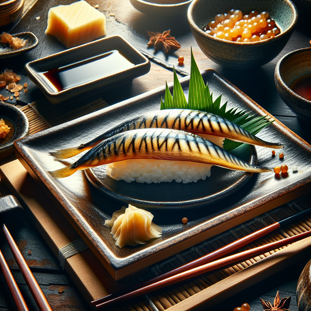 Nigiri Saba | Nigiri Mackerel