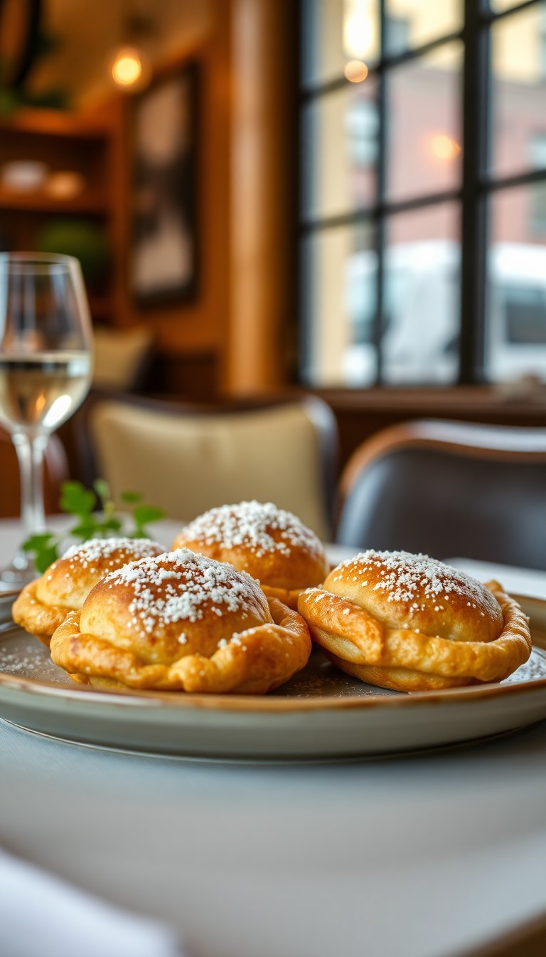 Normale portie poffertjes