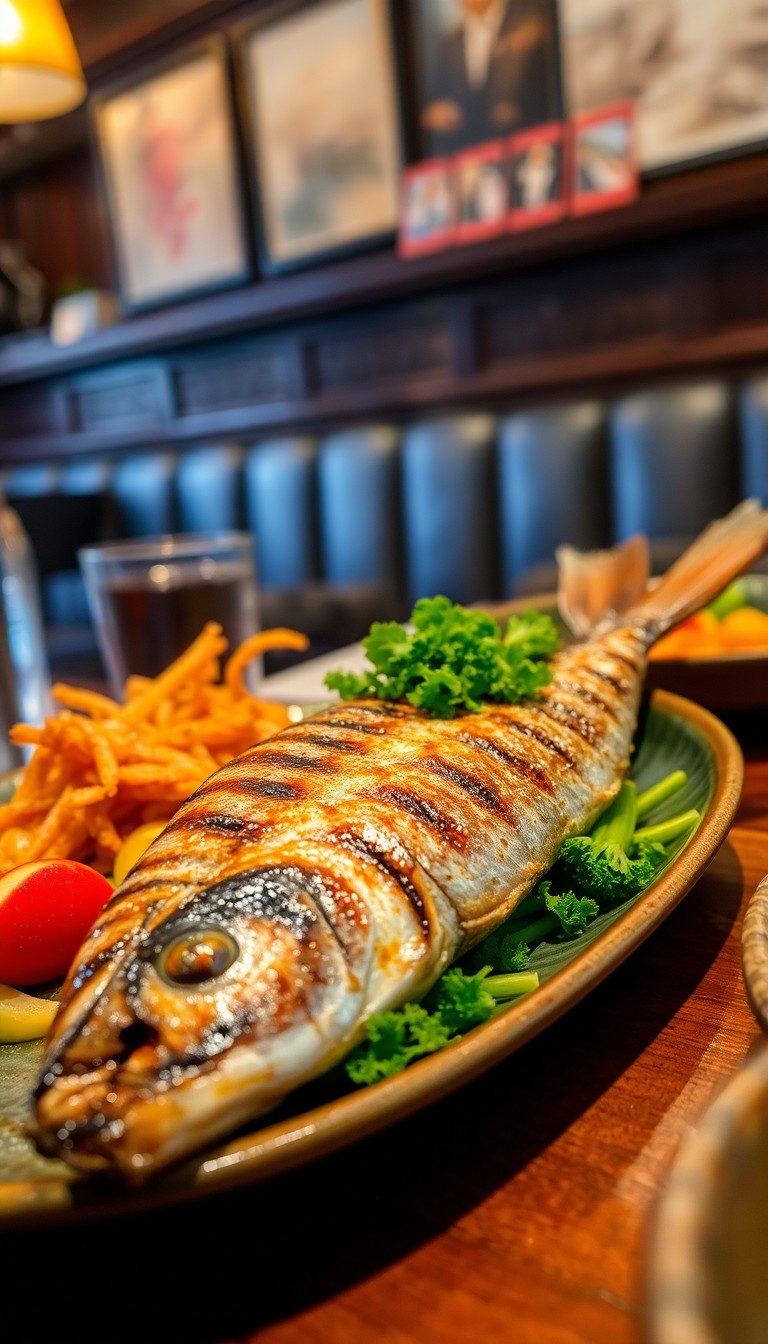 Saba No Shioyaki | Grilled Mackerel