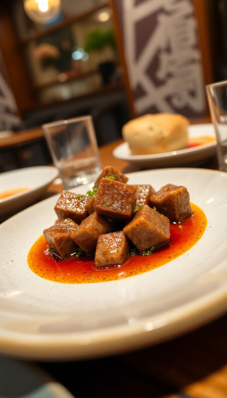 Saikoro Steak | Steak Cubes in sauce