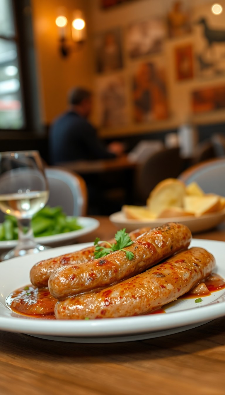 Ox sausage, from The Foodstory