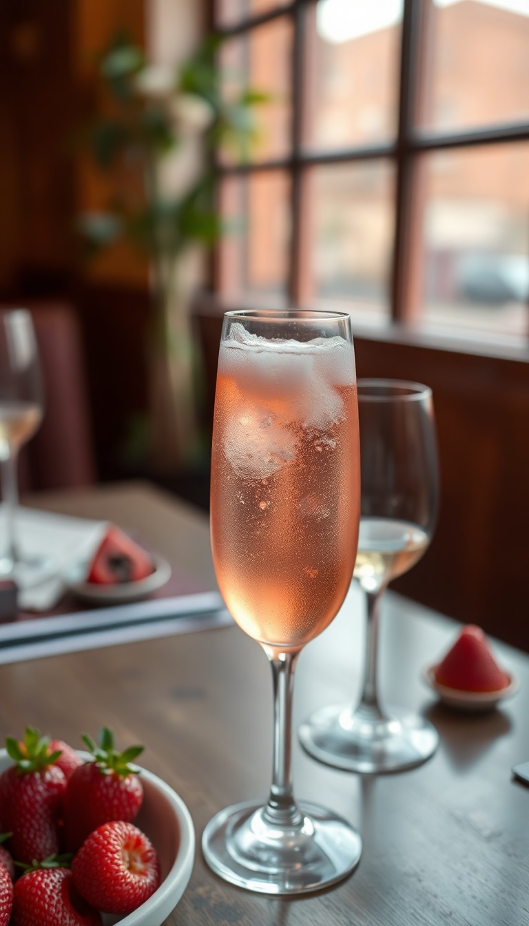 Sparkling rosé