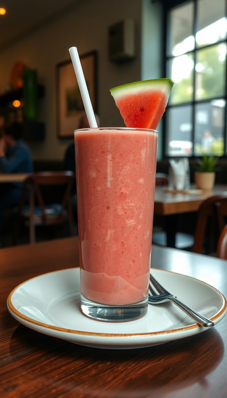 Watermeloen-aardbei-