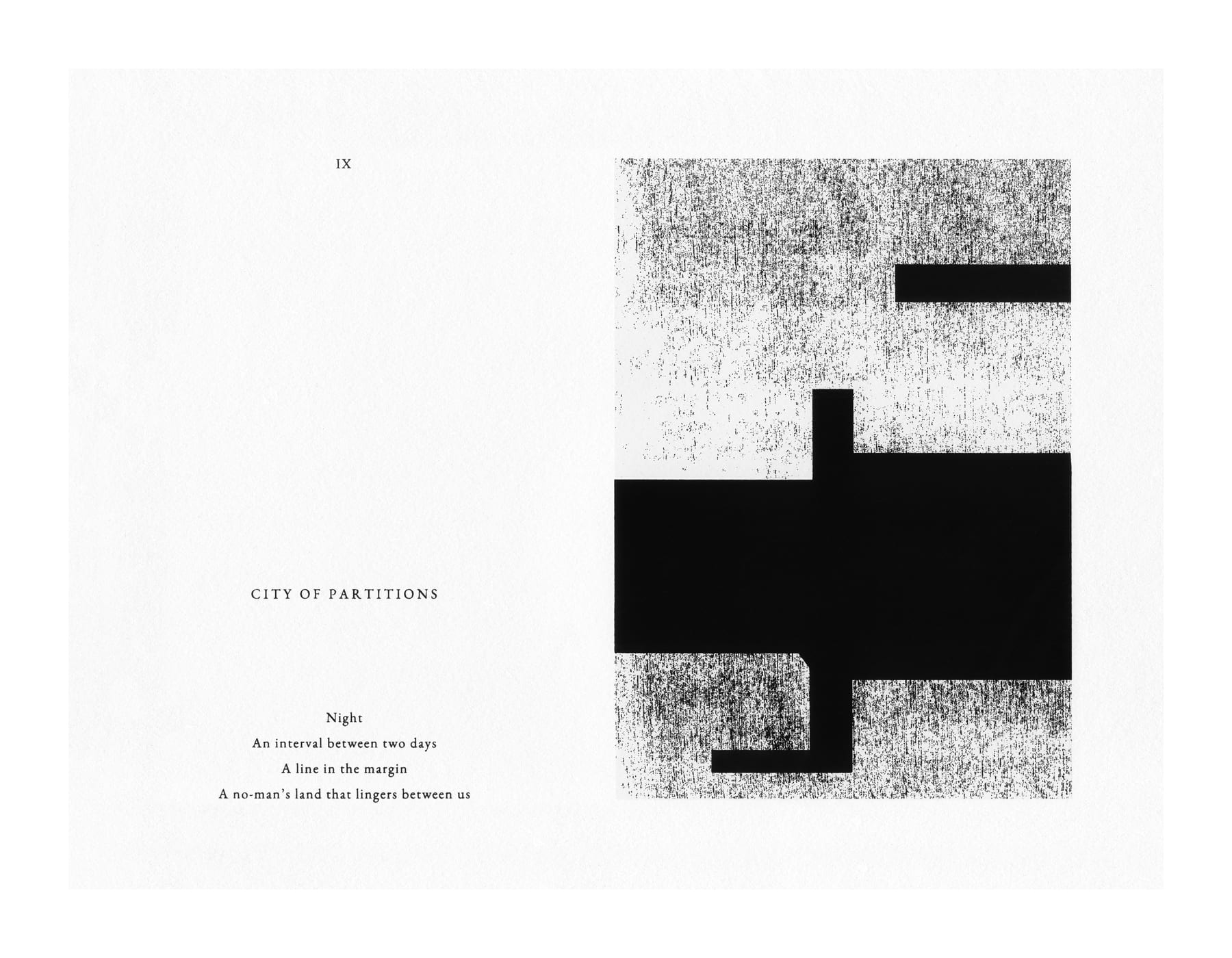 Note IX: City of Partitions