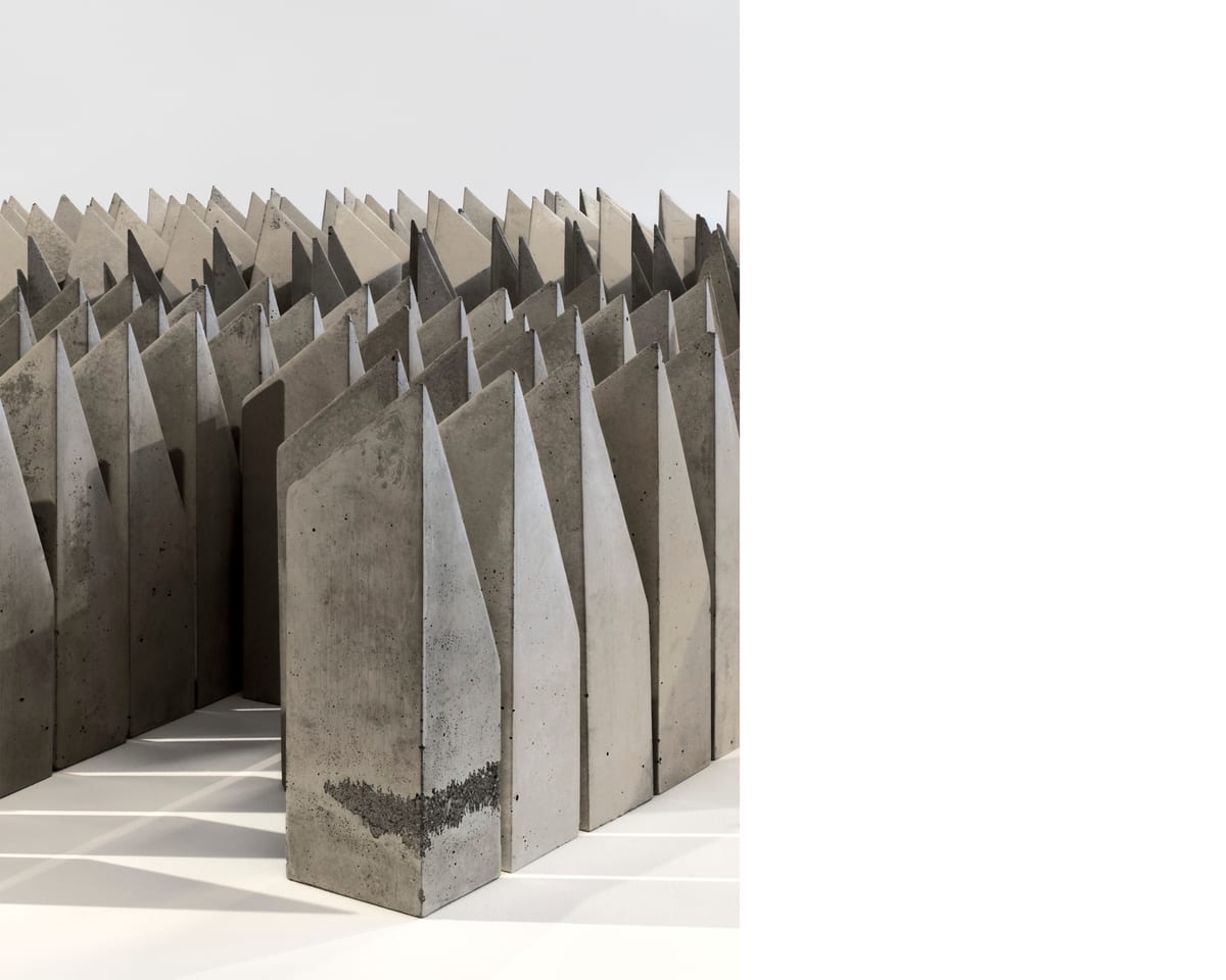 Object Repetition: concrete, detail