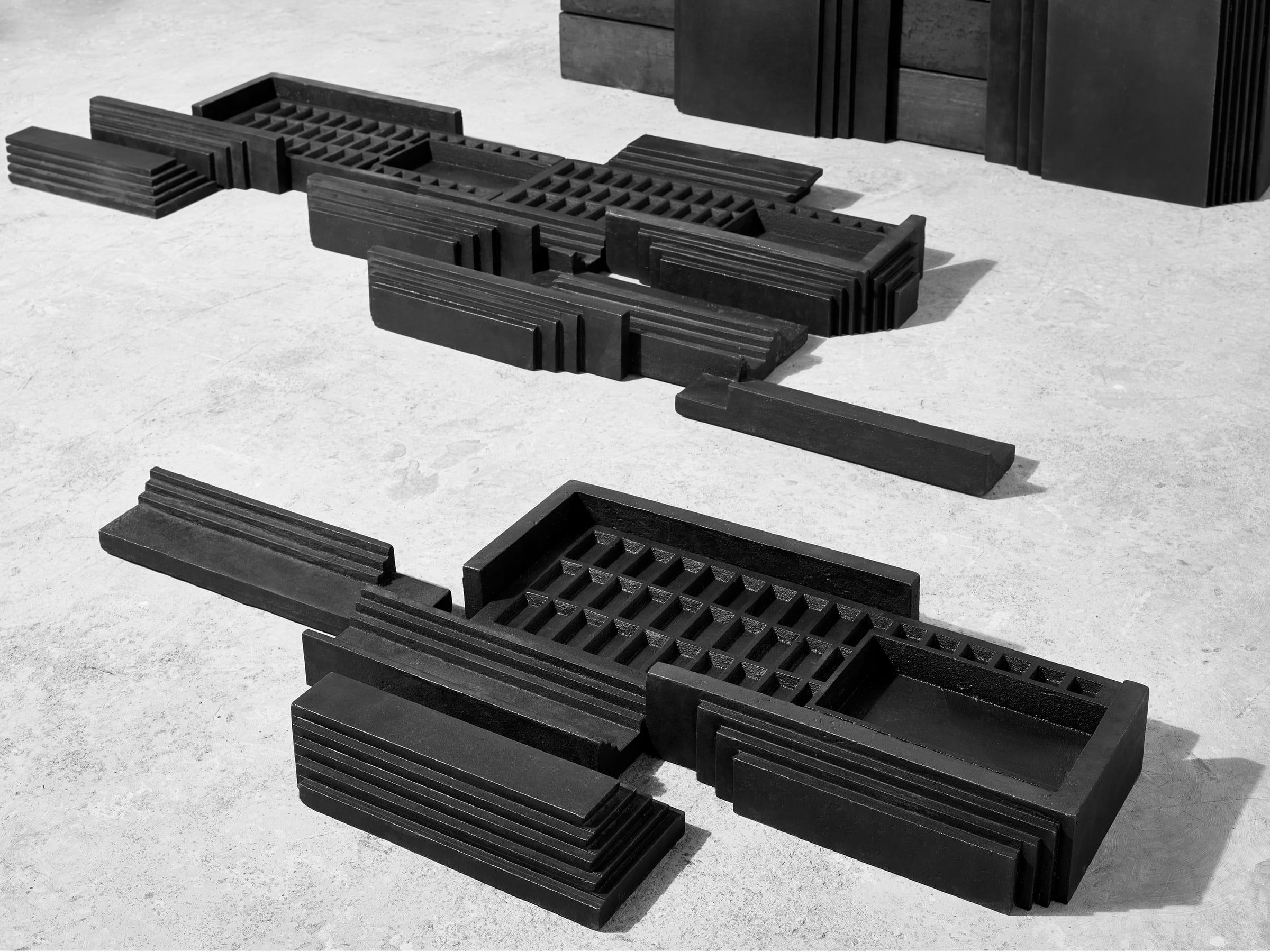 Object Repetition (wall and landscape)