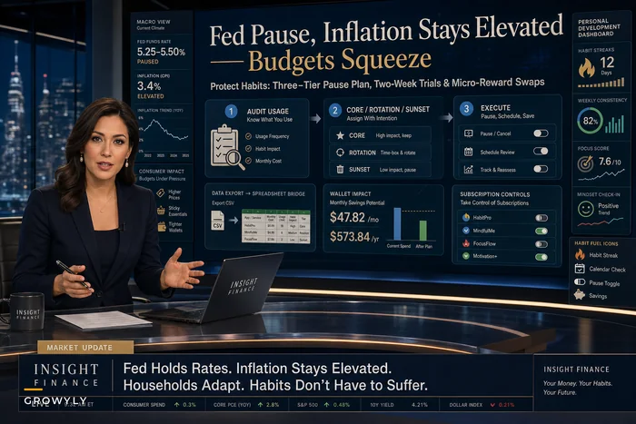 After the Fed Pause: How to Keep Your Personal‑Growth Habits When Wallets Tighten