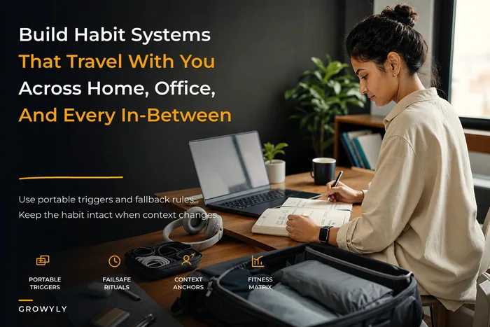 Design Habit Ecosystems That Survive Home, Office, and Travel