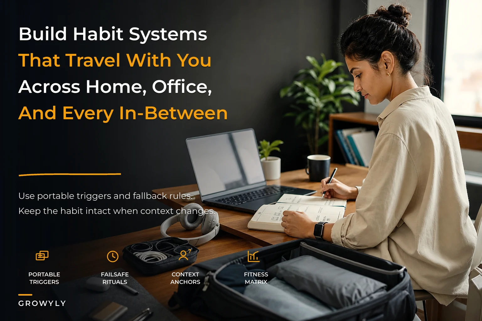 Design Habit Ecosystems That Survive Home, Office, and Travel