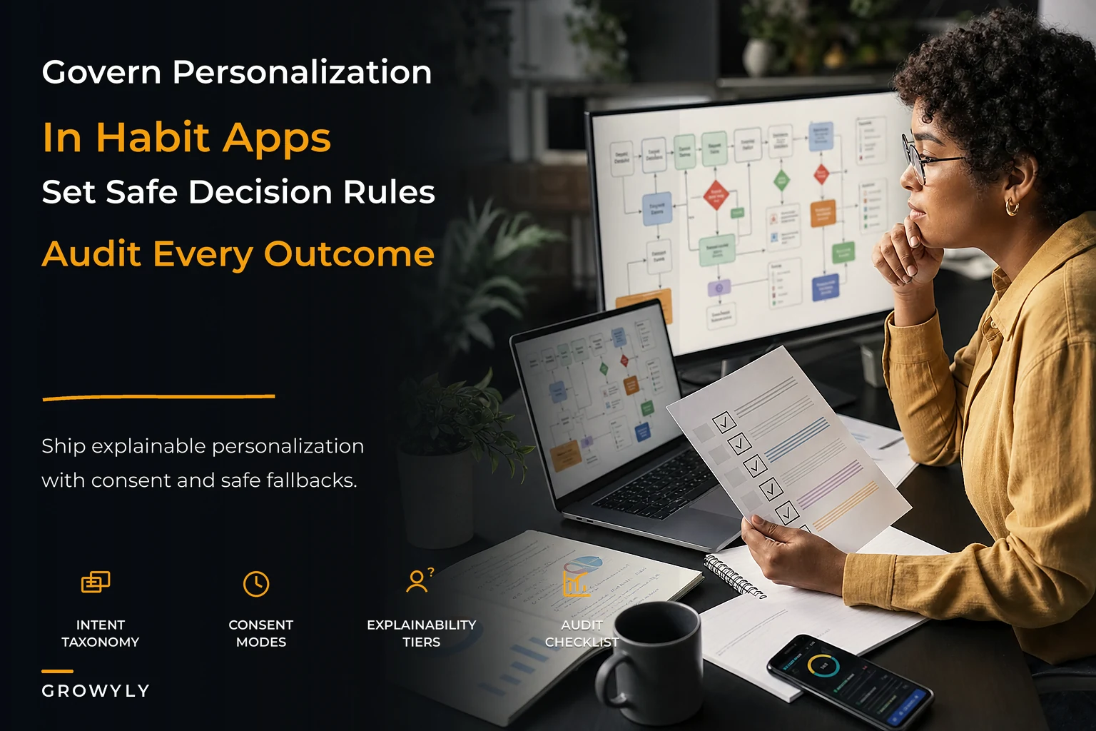 Operational Governance Framework for Personalization in Habit Apps