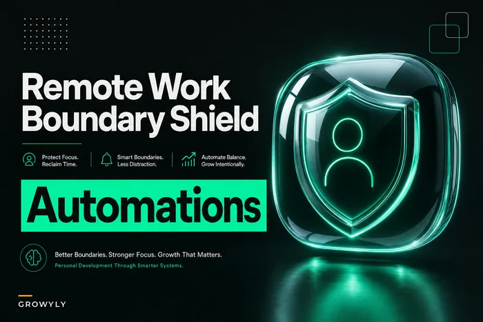 Remote-Work Boundary Architecture with DND Automations and a 30‑Minute Shield