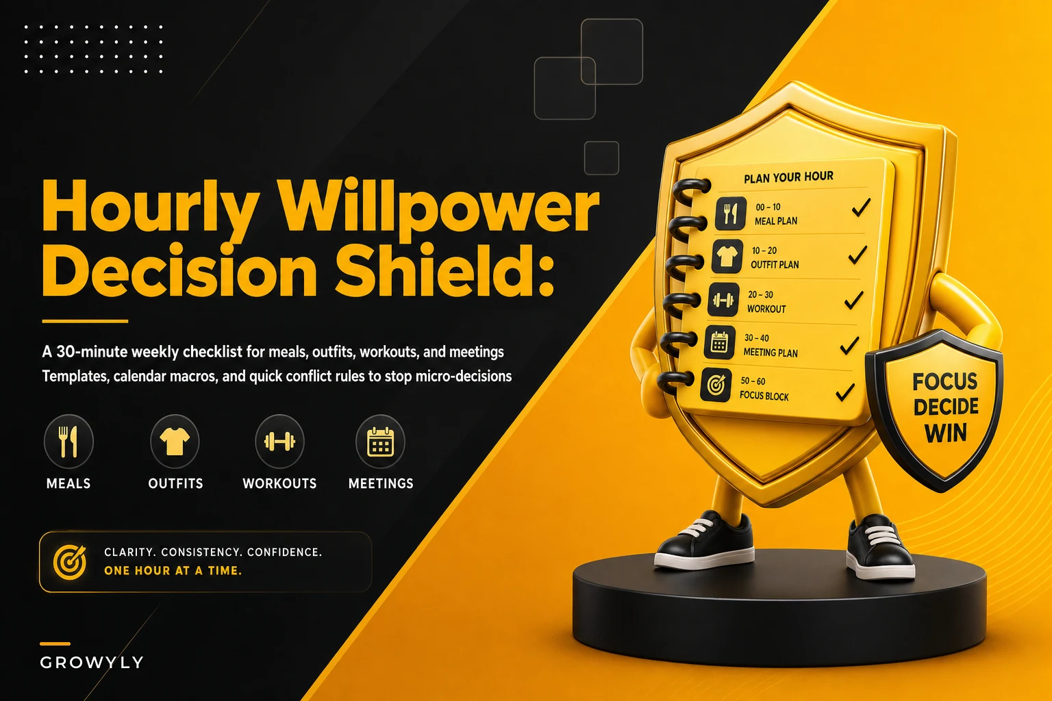 Stop Wasting Hourly Willpower: A 30‑Minute Weekly Decision‑Shield to Eliminate Daily Choice Friction