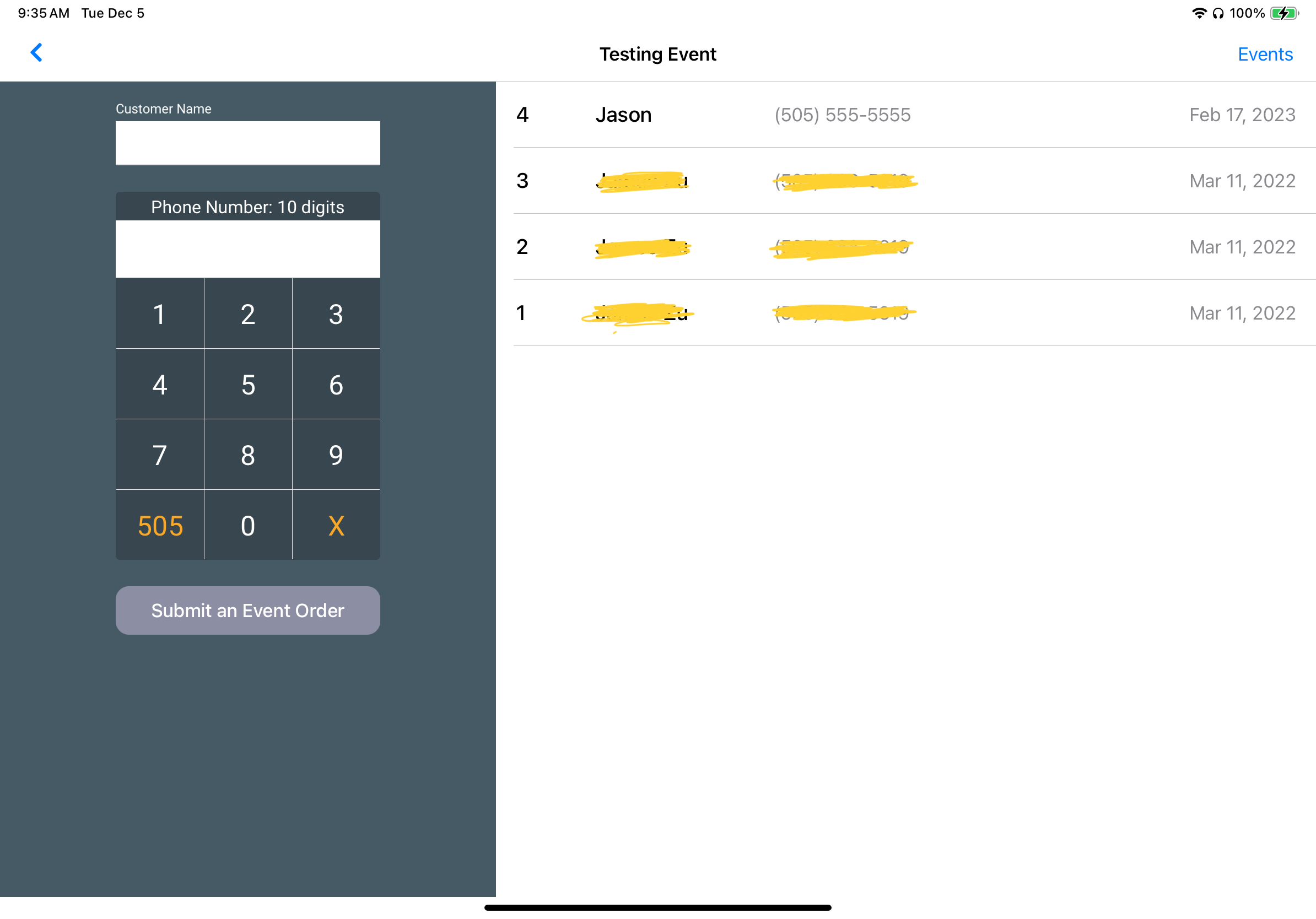 Event Ticketing