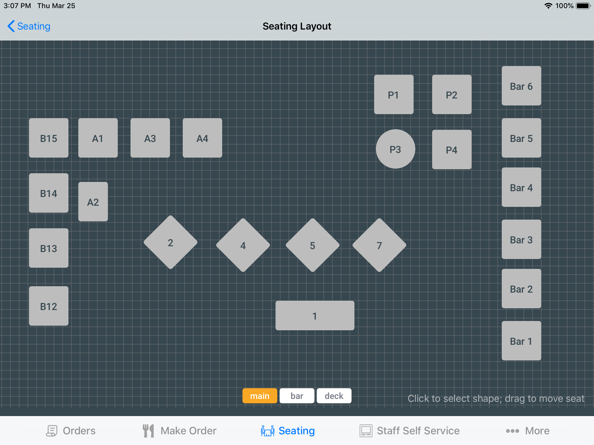 Seating Layout