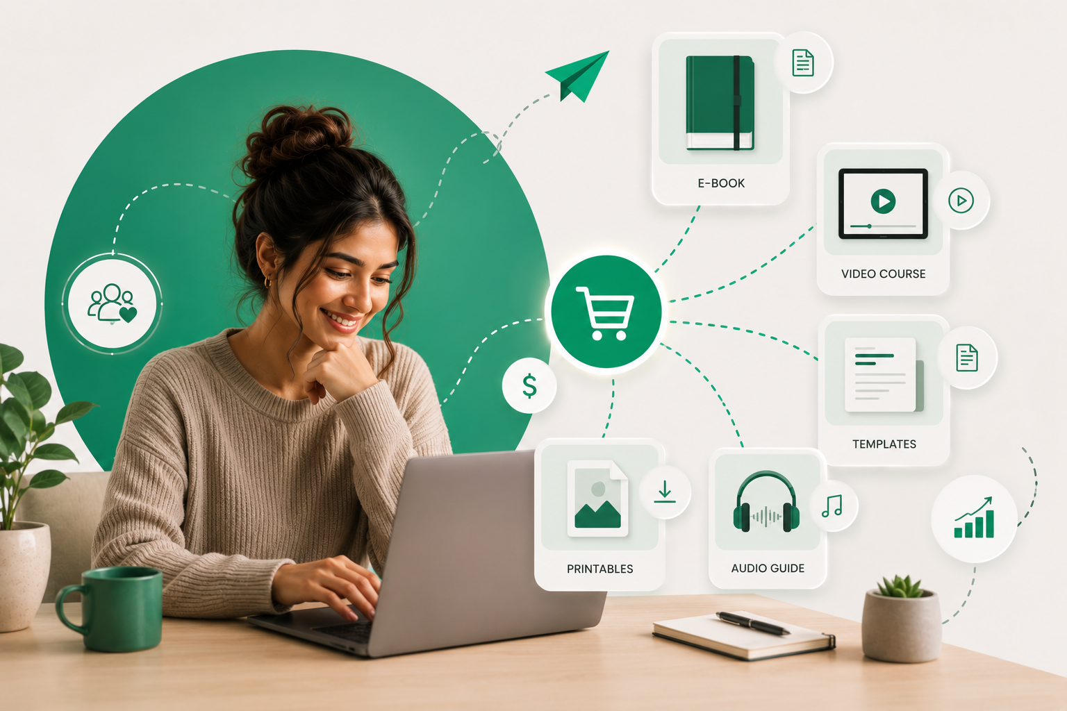 How to Sell Digital Products Online Without a Website ( SellFlow )