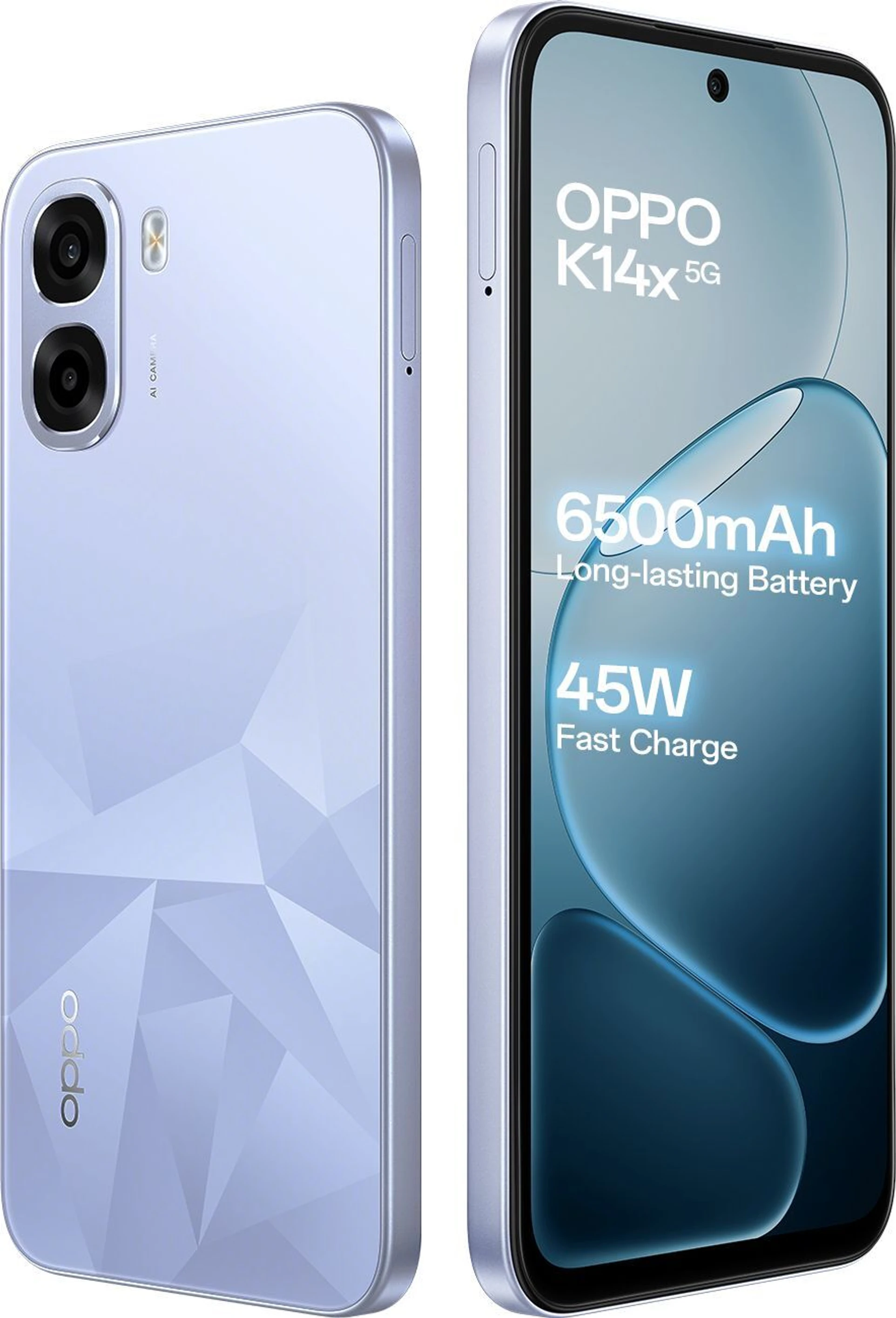 OPPO K14x 5G (Icy Blue, 64 GB) (4 GB RAM) image 2