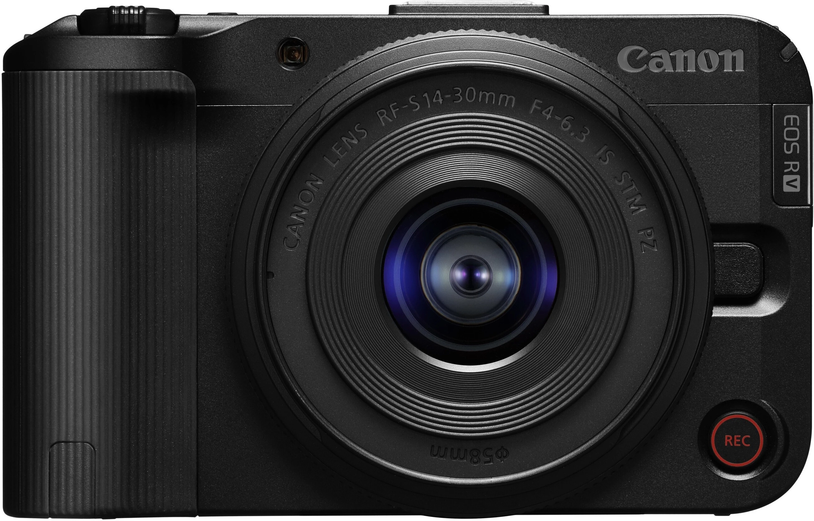 Canon EOS R50 V Mirrorless Camera Body withRF-S14-30mm F4-6.3IS STMPZ Lens (Black)