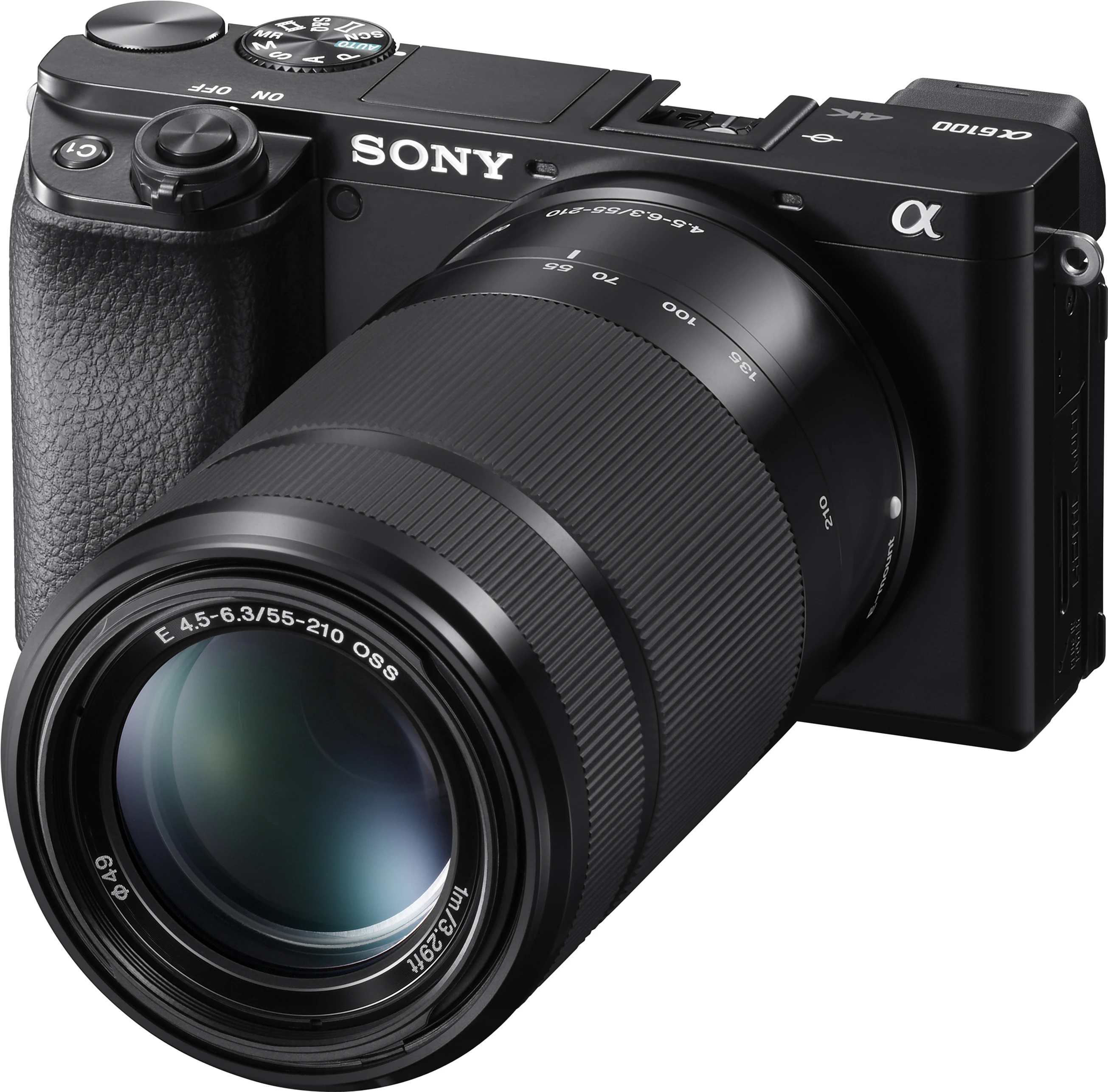 SONY ILCE-6100X Mirrorless Camera Body with with SELP16502 & SEL55210 (Black) image 2
