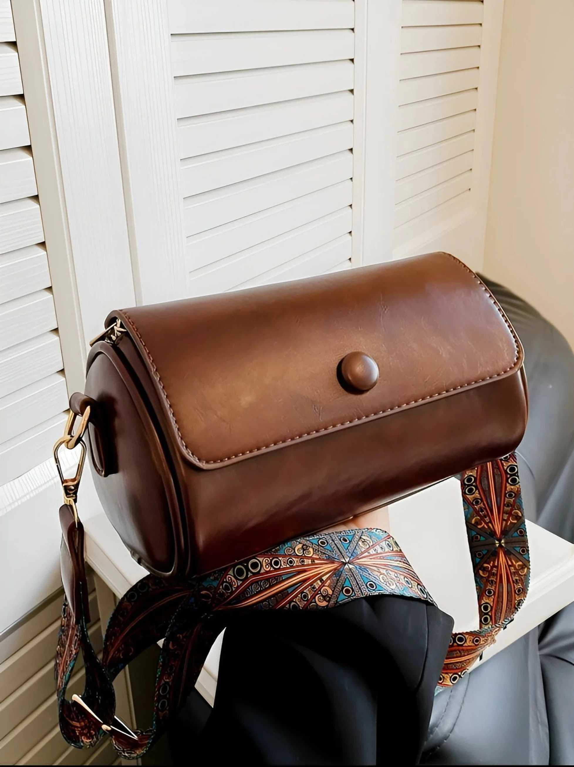 HaveGlam Brown Women Sling Bag Trendy Korean style image 3