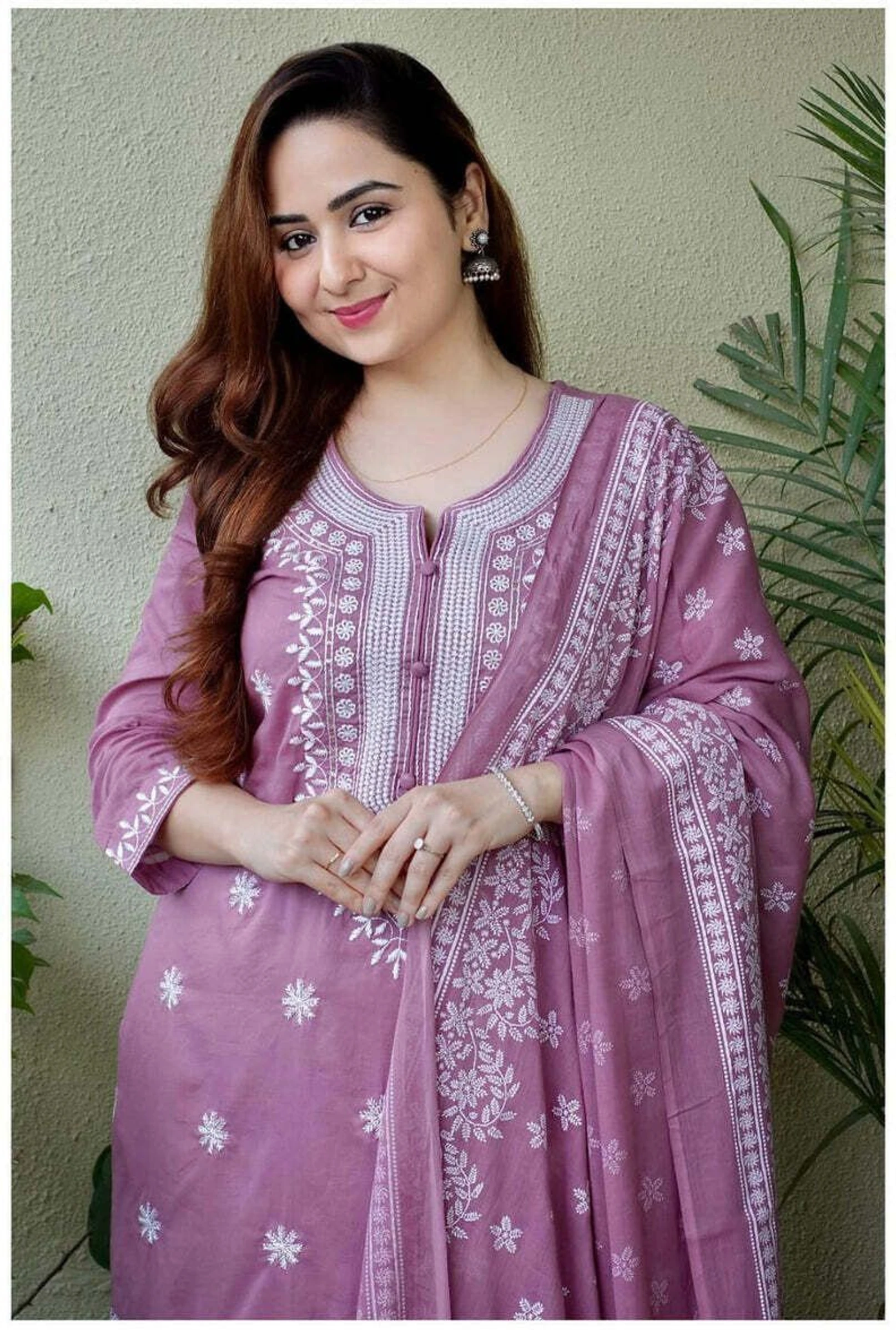 Celtic Fab Women Cotton Blend Kurta Pant Dupatta Set image 3