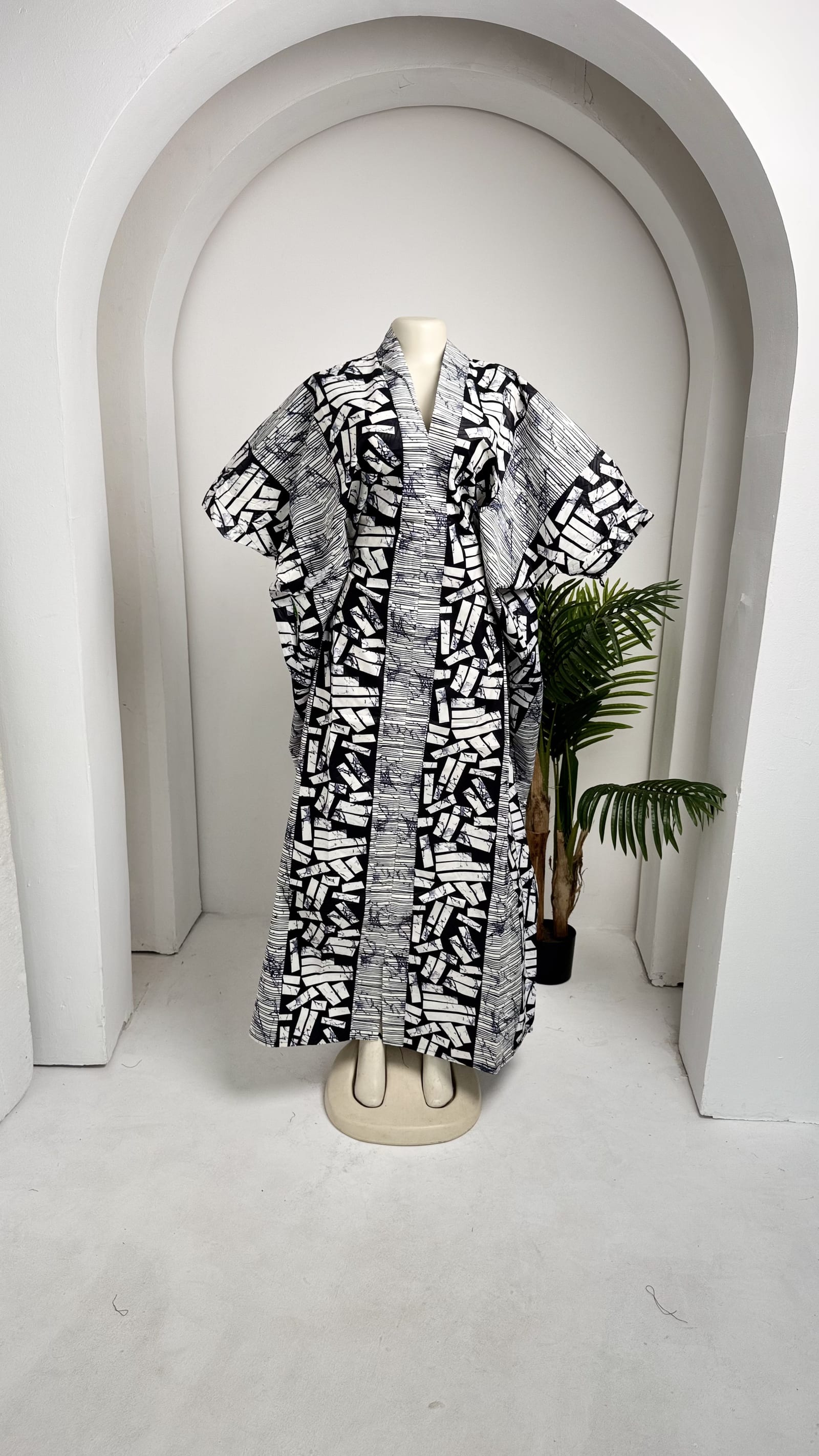 White & Black Corset Bubu