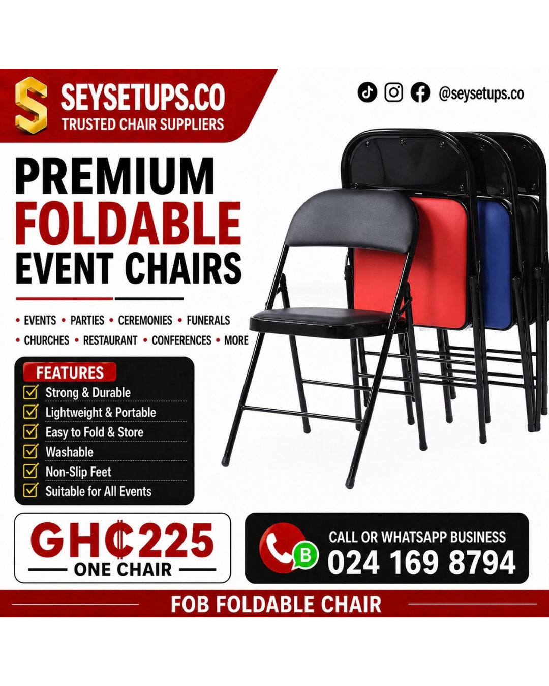 Fob Foldable Chair