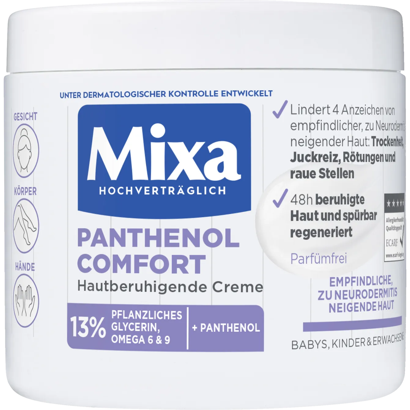 Mixa  Panthenol Comfort 400ml